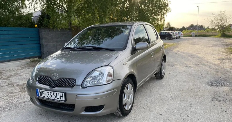 toyota warszawa Toyota Yaris cena 12950 przebieg: 136300, rok produkcji 2004 z Warszawa